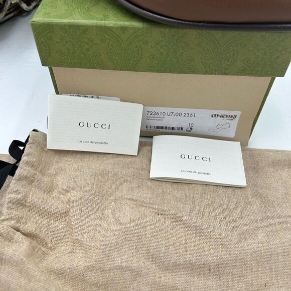 Men’s Gucci Leather, Oxford size 10 made in Italy main image 9